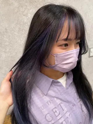 ロング カラー 🫧ヒシダアキ taboo.i🫧のヘアスタイル