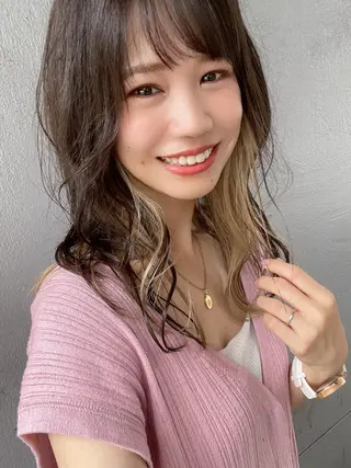 セミロング 💎髪質改善専門 jewel boxのヘアスタイル