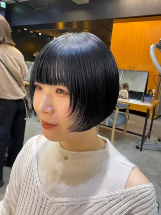ショート カラー 透明感カラー🌿 グレージュ🐺陽介のヘアスタイル