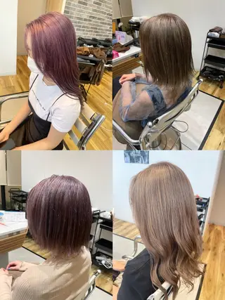 カラー 碇山 楓己のヘアスタイル