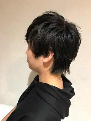 ショート メンズ 中村 玲美のヘアスタイル