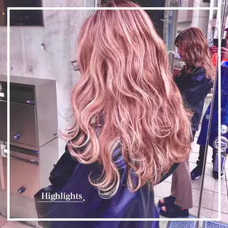 ロング カラー ヘアアレンジ 💕ブリーチ/ヘアメ 🎀YUUKAのヘアスタイル