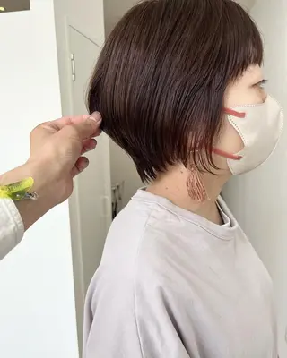ショート ショート&ボブ井上 菜樹のヘアスタイル