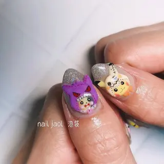 ミディアム nail jaol池袋店所属・ネイルJaol 池袋のネイルデザイン