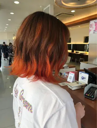 カラー SALOWIN栄 高須大貴のヘアスタイル