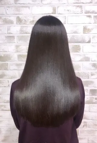 ロング ノンジアミンカラー /白髪染め　あべのヘアスタイル