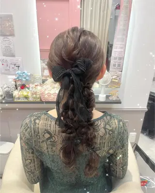 ヘアアレンジ lien eriiのヘアスタイル