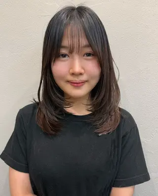 セミロング ゆずか /カットモデル募集のヘアスタイル