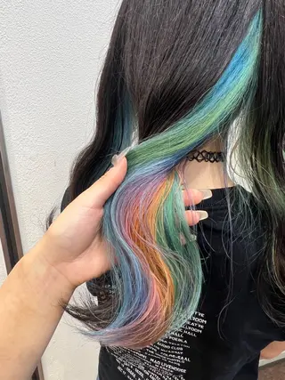 ミディアム カラー LA KING KYOTO所属・レイヤーカット/ miranのヘアスタイル