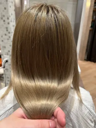 ミディアム 💎ReFaで作る 髪質改善💎のヘアスタイル