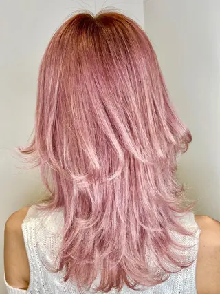 ロング カラー KEN KENのヘアスタイル