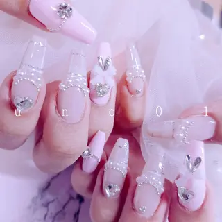 ネイル 梅田🦄中崎町🩵 u n o 0 1のネイルデザイン