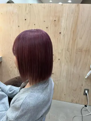 カラー 杉林 莉沙のヘアスタイル