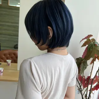 ショート カラー テトネ タカシのヘアスタイル