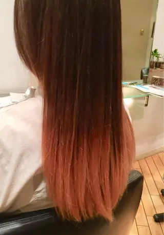 ミディアム カラー 秋葉 一郎のヘアスタイル