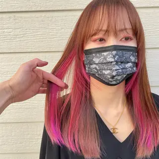 ロング カラー ✨髪質改善🎨 杉本賢人のヘアスタイル