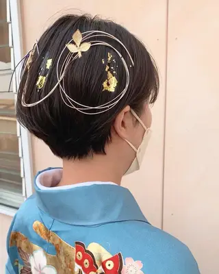 ショート yui .のヘアスタイル
