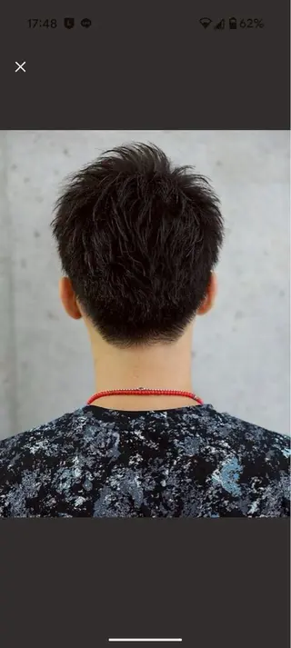ショート メンズ アイブロウWAX /似合わせ眉特化のヘアスタイル