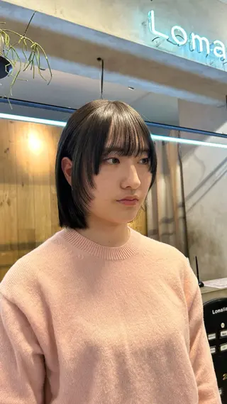 ショート カラー じゅわっと暖色カラー 🍊Moemiのヘアスタイル