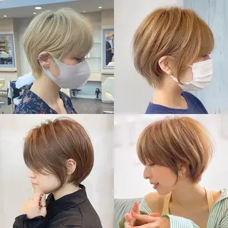 ショート ショート/レイヤー カット/服部タカノリのヘアスタイル