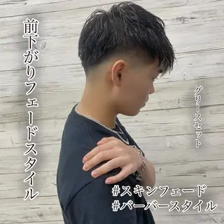 ショート パーマ メンズ LAVENDIA 初音のヘアスタイル