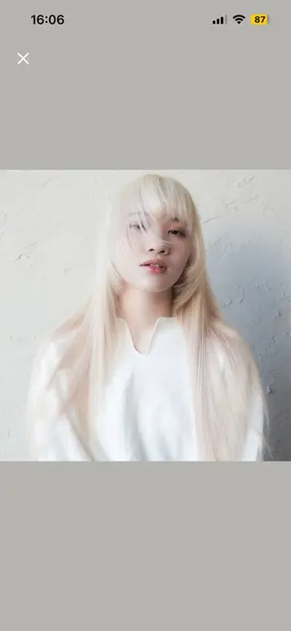 tenn所属・小長谷 夕菜のヘアスタイル