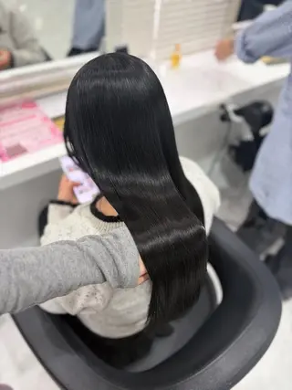 ロング 韓国トレンドヘア🤍 Chima🤍のヘアスタイル