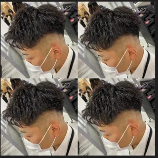 ショート 🔥メンズパーマ 特化 渡辺一翔のヘアスタイル