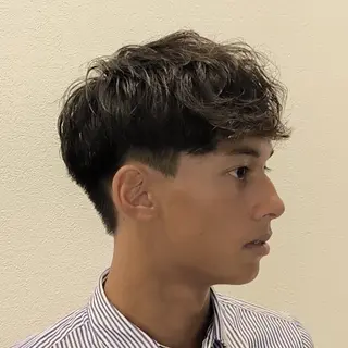 メンズ 廣多 克哉のヘアスタイル