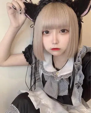 ミディアム カラー ヘアアレンジ 🐺ウルフの神🐺 /カラー/けいすけのヘアスタイル
