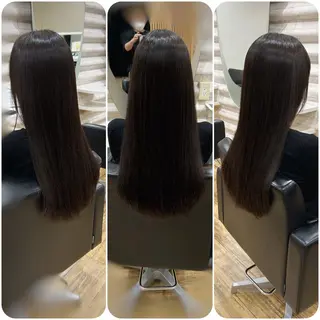 ロング カラー KON|ごまかさない 艶。酸熱×精密カットのヘアスタイル
