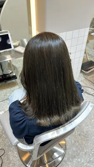 ミディアム カラー 絶対垢抜けレイヤー/ 透明感カラーリョウヤのヘアスタイル