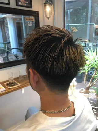 ショート メンズ 冨士川 英樹のヘアスタイル