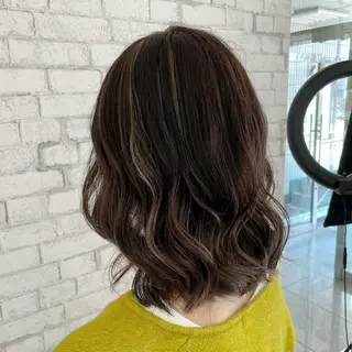 ミディアム カラー 低ダメージ特化🌱 佐野優斗のヘアスタイル