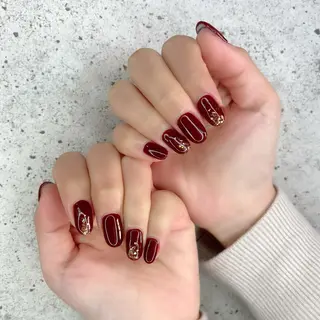 カラー パーマ ヘアアレンジ メンズ キッズ ネイル マツエク・マツパ Salon Ｋのネイルデザイン