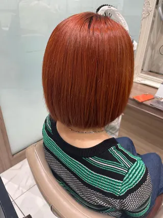 ショート カラー 韓国透明感カラー🌀 yuukiのヘアスタイル