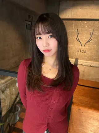 カラー 【sica】 平井涼樺のヘアスタイル
