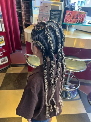ロング 横浜カットパーマ 特殊/ 平林侑馬のヘアスタイル