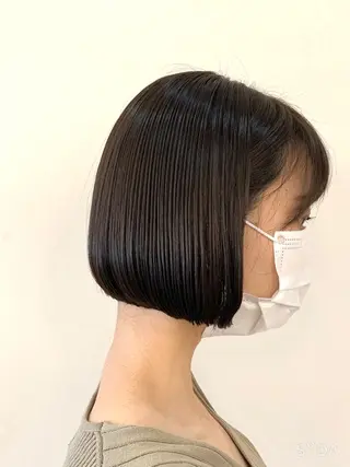 ショート カラー メンズパーマ✨️村越 雄斗のヘアスタイル