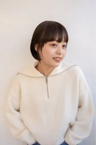 ショート カラー ショート/レイヤー なら石井知希のヘアスタイル