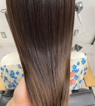 ミディアム カラー パーマ ヘアアレンジ メンズ mona/ ストレートスタイル✨のヘアスタイル