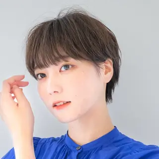 ショート 艶感/ナチュラル 🌿マアヤのヘアスタイル