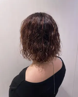ショート パーマ stair : case 銀座店所属・stair:case 🌱Fuka🌱🦖のヘアスタイル