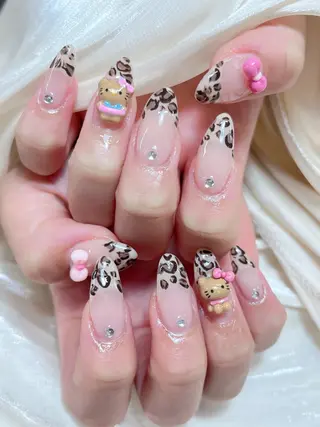 ネイル candy nail 韓国風ワンホンネイルのネイルデザイン