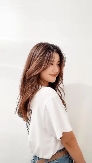 ミディアム カラー 髪質改善サロン 心斎橋ARCHEのヘアスタイル