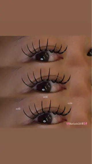 マツエク・マツパ sis_茅ヶ崎 SARINA💎のマツエク・マツパデザイン