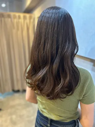 セミロング パーマ 小野 【髪質改善】のヘアスタイル