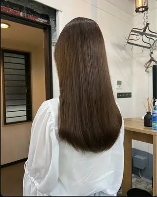 セミロング 🌈いけだ あみ🌷のヘアスタイル