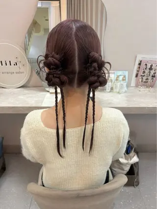 ロング Mila chihiroのヘアスタイル