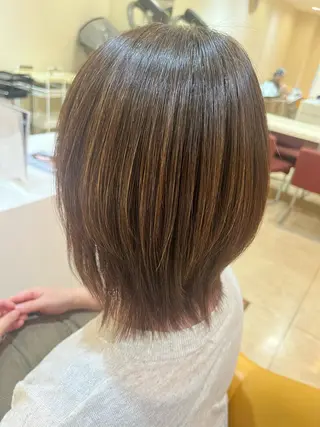 ミディアム 小幡 姫楽のヘアスタイル